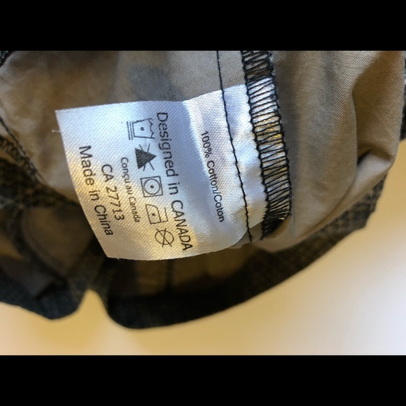 JACKET funnel collar with built-in hood M/M EUC - Picture 6 of 7